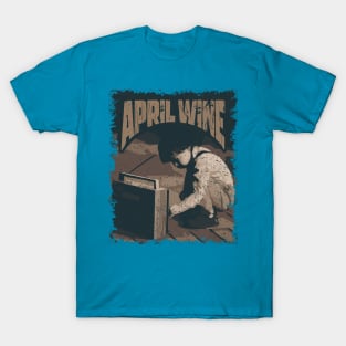 April Wine Vintage Radio T-Shirt